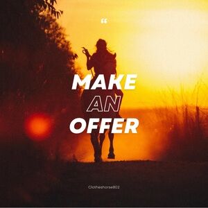 All offers considered & appreciated 🤠